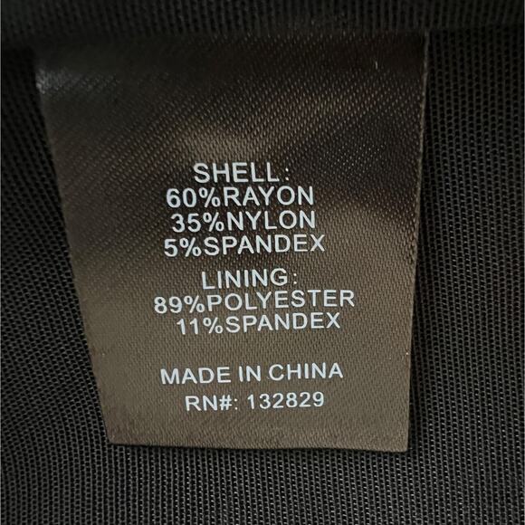 hours Cynlee U-Wire Neckline Mini Black Bodycon Dress Size M - Picture 7 of 11